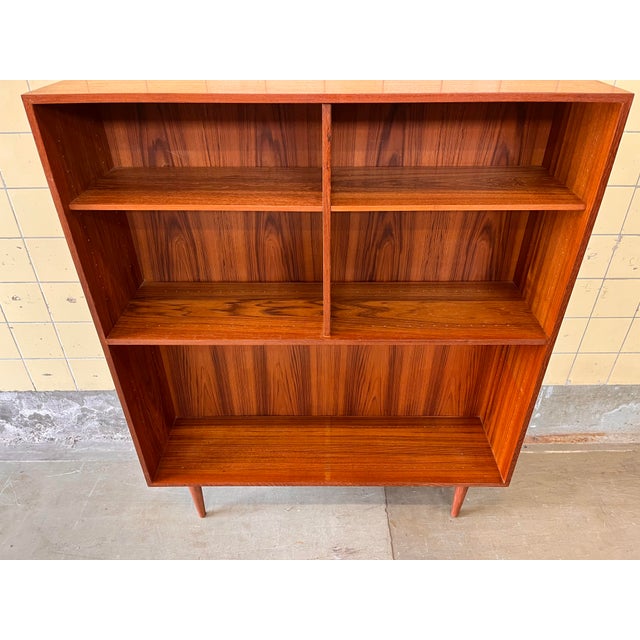 Danish Bookcase in Teak, 1960s For Sale - Image 3 of 10