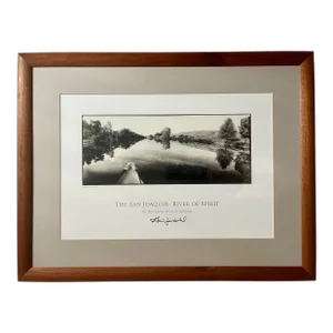 1993-1996 Canoe Journey, San Joaquin River Art Photograph by Geir Jordahl Signed
