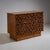 Brown Late 20th Century Pair of contemporary Italian Sideboards with Brutalist Surface Design For Sale - Image 8 of 12