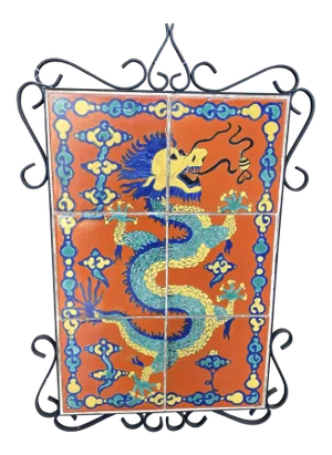 Original 1920s D&M Tile Mural