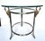 1980s 1980s Design Institute of America Beveled Glass Swan Accent Table For Sale - Image 5 of 16