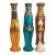 MCM Hand Painted Ceramic Figures of the Three Wise Men - Set of 3 For Sale