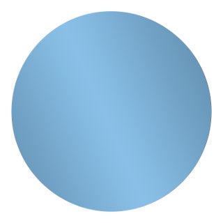 Balducci Round Sapphire Blue Mirror Small For Sale