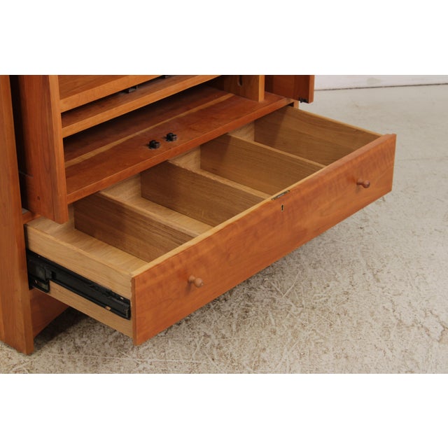 Stickley Stickley Mission Cherry Tv Entertainment Unit For Sale - Image 4 of 18