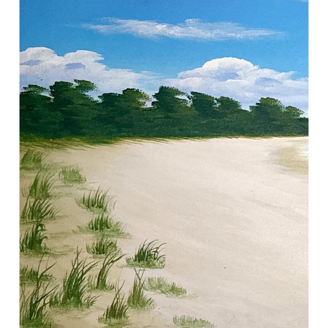 2020s Modern Seascape, Turks & Caicos, Original Signed Art by Provo Local For Sale - Image 5 of 8