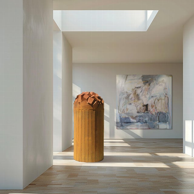 Contemporary Daniel Prat, Monumental Abstract Composition, Oil on Canvas For Sale - Image 3 of 8