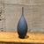 Dark Gray Contemporary Modernist Pottery Vase Dark Gray Horizontal Texture For Sale - Image 8 of 13