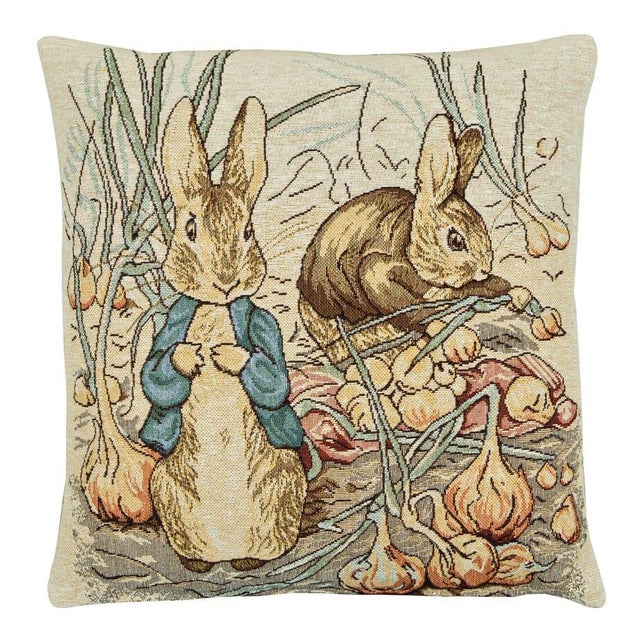 This beautiful tapestry cushion is finely woven by skilled weavers on traditional Jacquard Tapestry looms. The tapestry...