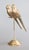 Mid-Century Brass Parrots Lovebirds Perched on a Stand For Sale - Image 10 of 10