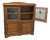 Arts and Crafts Bookcase in Oak and Stained Glass, 1880 For Sale