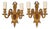 Antique French Gilt Bronze Ormolu Wall Lights, 1800s, Set of 2 For Sale