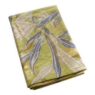 Vintage Botanical Tablecloth For Sale
