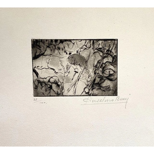 Anselmo Bucci, Militant, 1917, Etching For Sale - Image 3 of 3