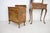 Metal Art Deco Burr Walnut Vanity with Mirror and Cabinet, Czechoslovakia, 1920s, Set of 3 For Sale - Image 7 of 18