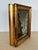 Vintage 1980, Italian, signed Original Oil on Canvas Painting of a town street scene framed in a deep gilt frame. This...