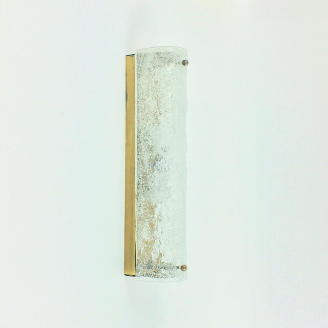 Mid-Century Modern Mid-Century Modern Tubular Murano Glass Wall Sconces from Hillebrand, Germany, 1970s, Set of 2 For Sale - Image 3 of 10