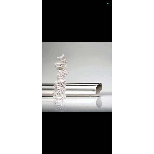 White Abstract Totem from Justfurnituress SRL For Sale - Image 8 of 10