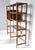 Gray Postmodern Bamboo Bookcase with Smoked Glass Shelves by Vivai del Sud, Italy, 1970s, Set of 5 For Sale - Image 8 of 18