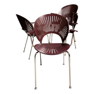 Trinidad Chairs by Nanna Ditzel for Fredericia Stolefabrik, 1990, Set of 4 For Sale