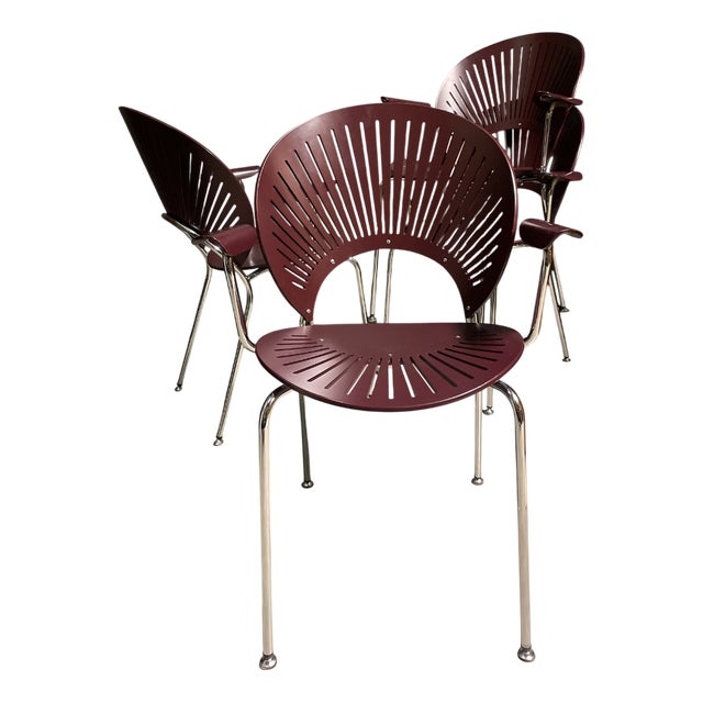 Trinidad Chairs by Nanna Ditzel for Fredericia Stolefabrik, 1990, Set of 4 For Sale