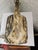 Danish ceramic table lamp, that features a Brutalist aesthetic. It has been professionally rewired and is in excellent...