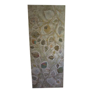 Large Collage Leaves, Signed For Sale