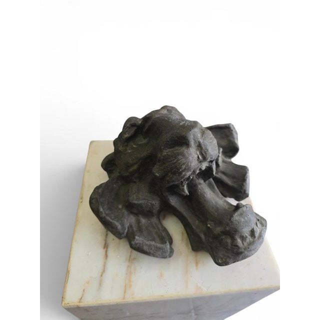 Plastic Lion Head Relief, 1970 For Sale - Image 7 of 9