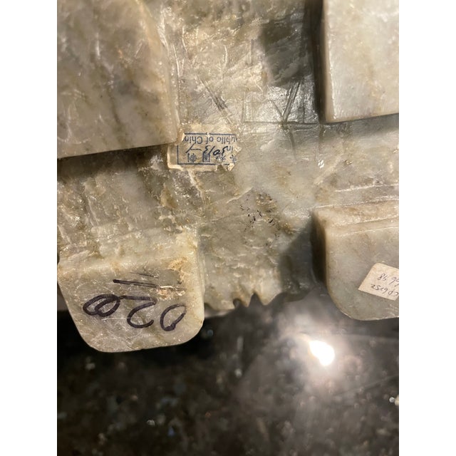 Chinese Antique Large Exceptional Soap Stone Fish Detailed Dynamic Sculpture For Sale - Image 3 of 5