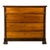 Mid-19th Century French Louis Philippe Walnut Chest of Drawers For Sale