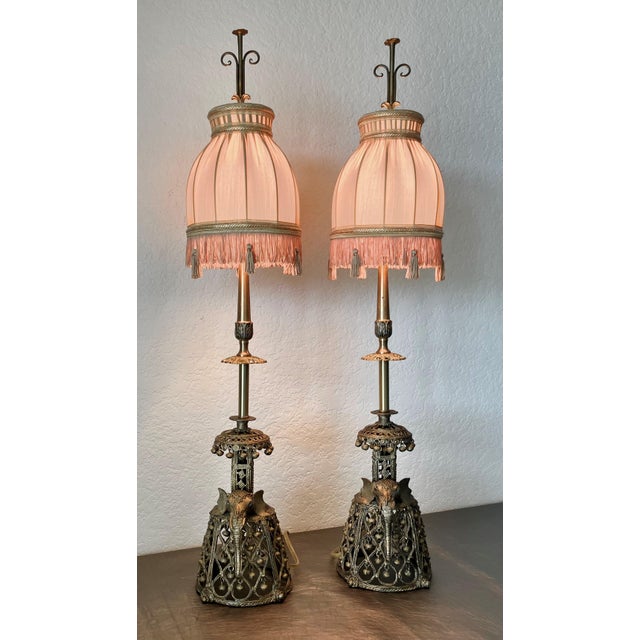 Late 20th-Century British Colonial-Style Elephant Table Lamps in the Manner of John-Richard - A Pair For Sale - Image 17 of 18