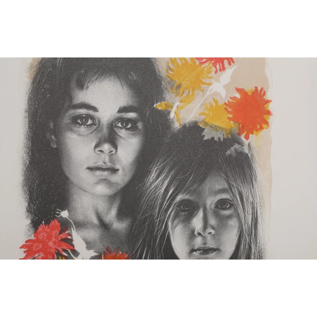 Figurative Flower of Love, Sandu Liberman For Sale - Image 3 of 4