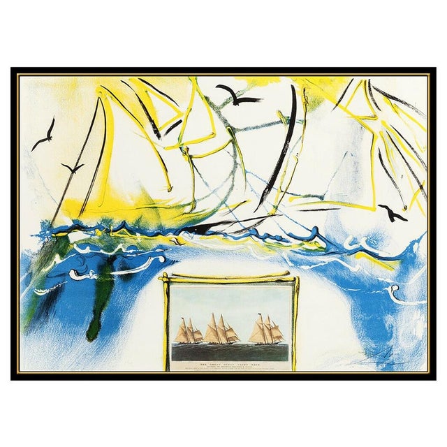 Message us to inquire about custom framing options! (Included for free with every purchase) Salvador Dali Authentic &...