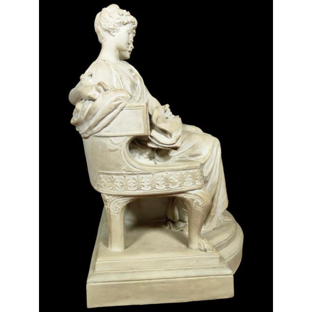 Ed Lanteri, Greek Ladies, 19th Century, Terracotta For Sale - Image 4 of 15