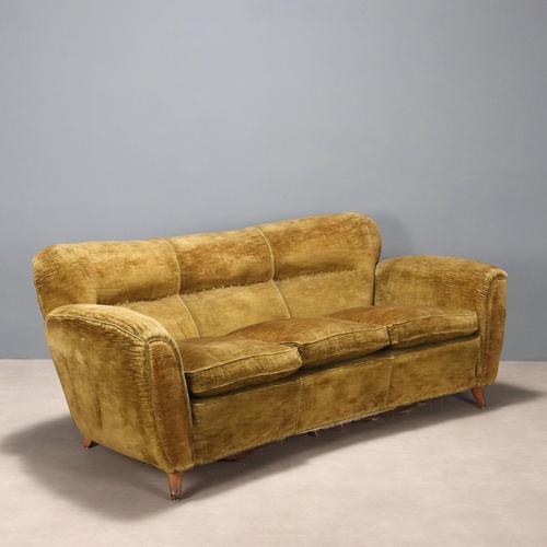 Vintage Three-Seater Sofa, 1950s For Sale - Image 11 of 11