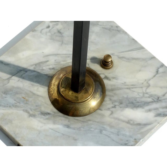 Gold Italian Floor Lamp, 1950s For Sale - Image 8 of 9