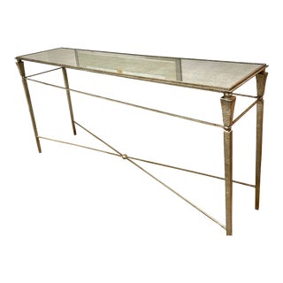 Transitional Console Table For Sale