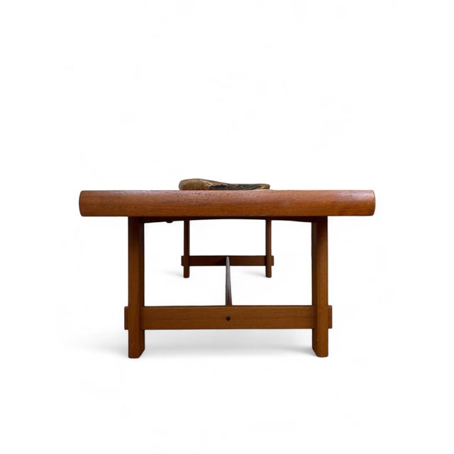 1960s Low Scandinavian Teak Coffee Table from Alberts Tibro, 1965 For Sale - Image 5 of 9