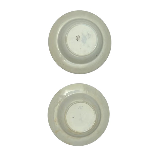 English Set of 2 - j.m.& S. Gem Ironstone Transferware C. 1837-1889 For Sale - Image 3 of 4