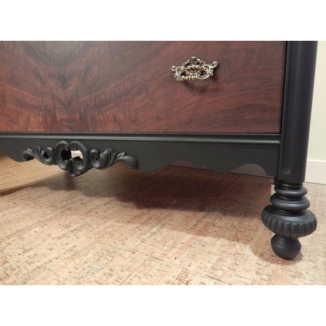 Early 20th Century Sligh Walnut High Boy Dresser For Sale In San Francisco - Image 6 of 7