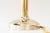 Art Deco Alpaca/Brass Table Lamp with Fabric Shade Vienna, Austria, 1920s For Sale - Image 11 of 18