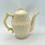 Mid 20th Century Vintage Coastal Belleek Ireland Limpet Yellow Coffee Pot With Lid 5th Mark: 1955-1965 For Sale - Image 5 of 18