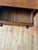 Antique English Hand-Constructed Cherry Drop Leaf Side/Work Table With Bobbin Legs For Sale - Image 11 of 15
