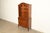 Romweber Romweber French Provincial Louis XV Carved Walnut and Burl Wood Breakfront Bookcase Cabinet, Circa 1930s For Sale - Image 4 of 18