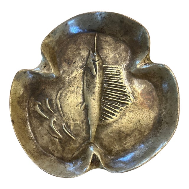 Virginia Metal Crafters Sailfish Ashtray For Sale