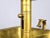 Victorian Antique Brass Push Up Chamberstick Candle Holder With Deep Drip Tray and Handle For Sale - Image 3 of 5