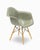 Mid-Century Modern Pair of 2nd Generation "Seafoam" Fiberglass Eames Shell Chairs by Herman Miller For Sale - Image 3 of 12