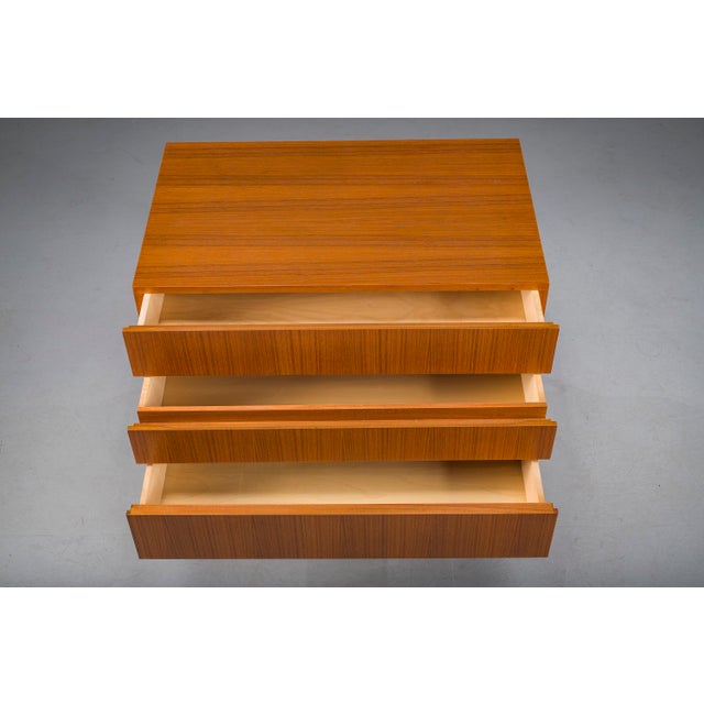 Mid-Century Modern Teak Cabinet by Dieter Waeckerlin for Behr Möbel, Germany, 1960s For Sale - Image 3 of 13