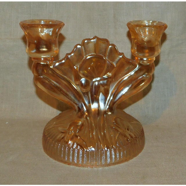 Iris & Herringbone Vase and Candleholder a Pair Chairish