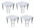 Bamboo-Style Side Tables by Century Furniture, Set of 4 For Sale