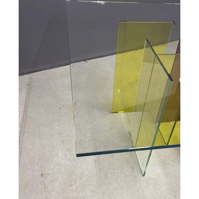 Purple Slide Dining Table by René Bouchara for Roche Bobois For Sale - Image 8 of 13